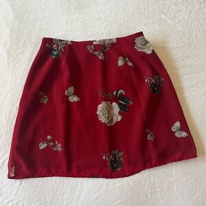 90’s StringBean Butterfly/Floral Mini skirt Size S